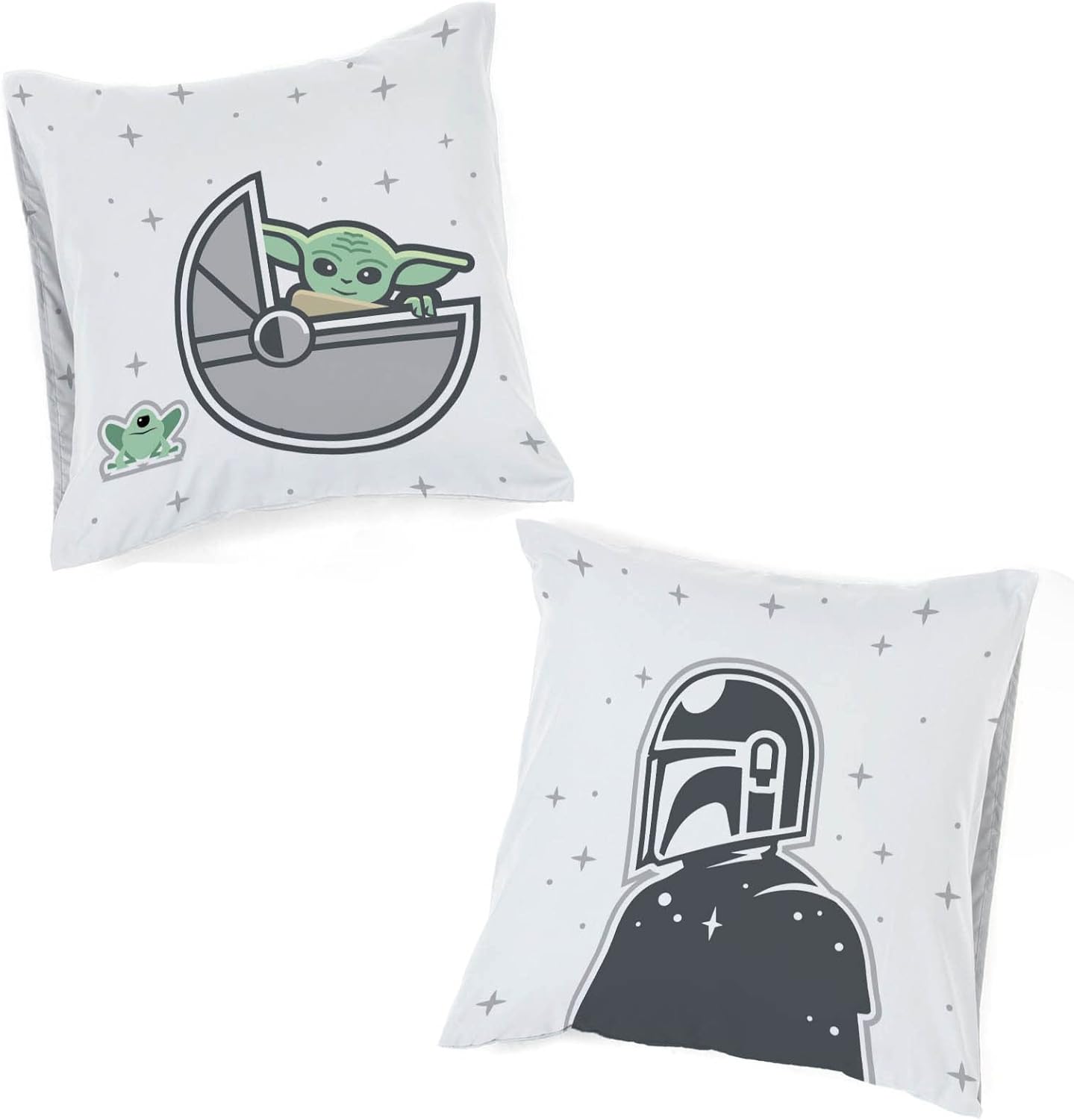 Parure de lit enfant Star Wars Mandalorien en coton 140x200 – Image 4