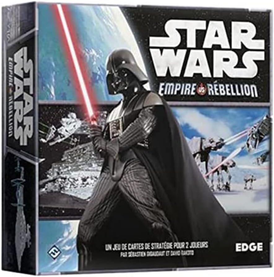 Star Wars Empire vs Rébellion, jeu de cartes stratégique avec Luke Skywalker