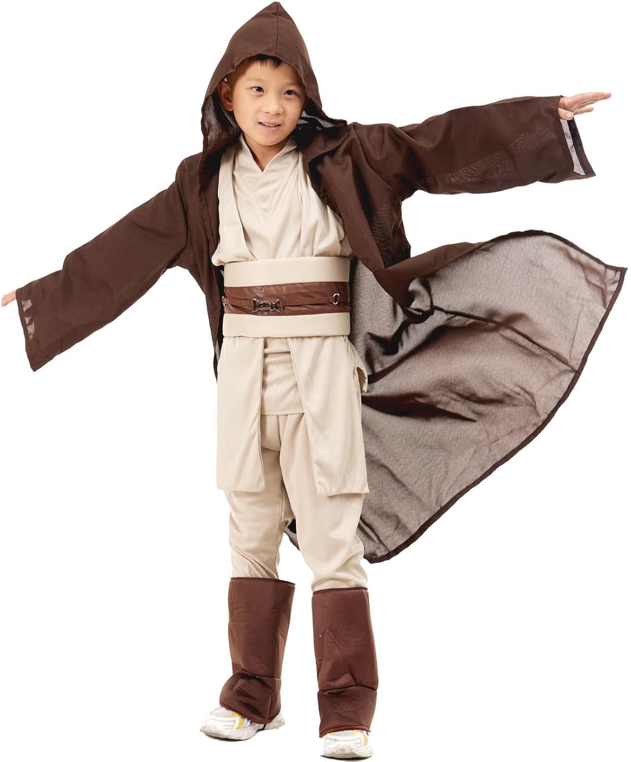 Déguisement Jedi enfant Star Wars avec capuche – Image 7