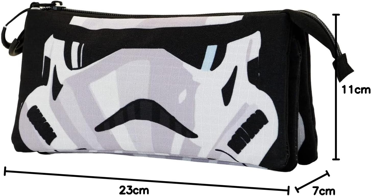 Trousse triple Star Wars Trooper ECO grise – Image 4