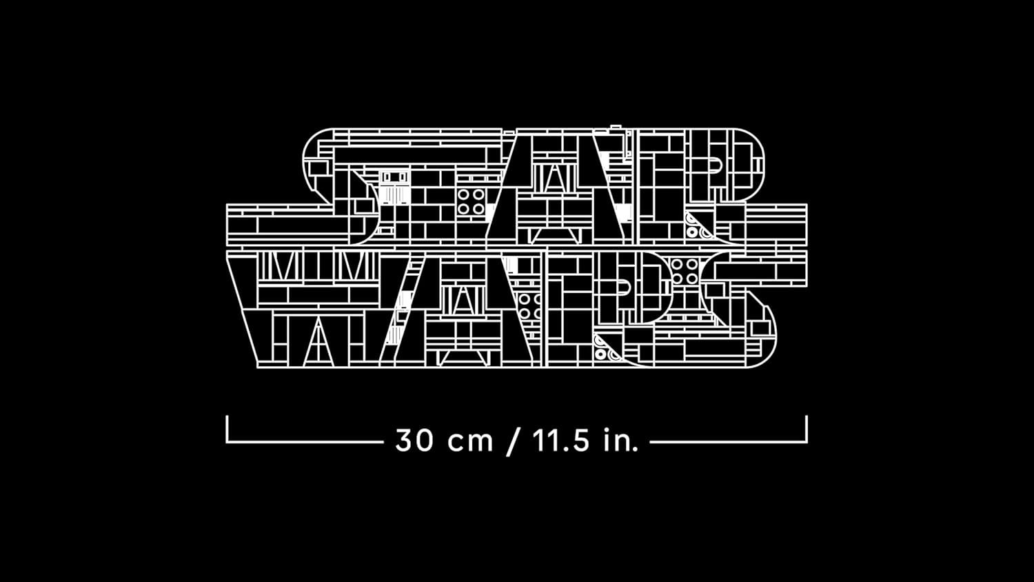 LEGO Star Wars logo en briques à construire 75407 – Image 8