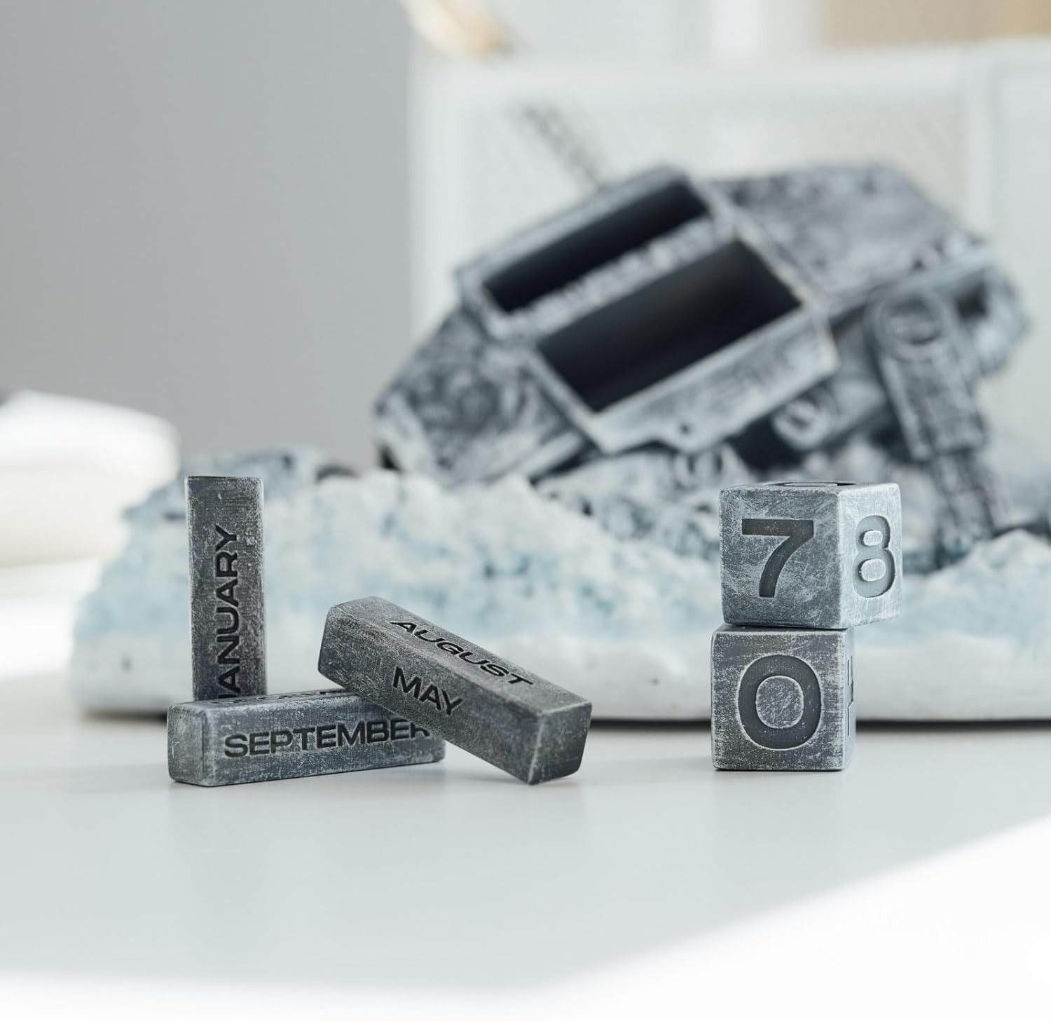 Calendrier perpétuel Star Wars AT-AT figurine 3D – Image 7