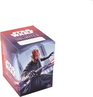 Boîte Soft Crate Dark Maul pour 60 cartes Star Wars : Unlimited
