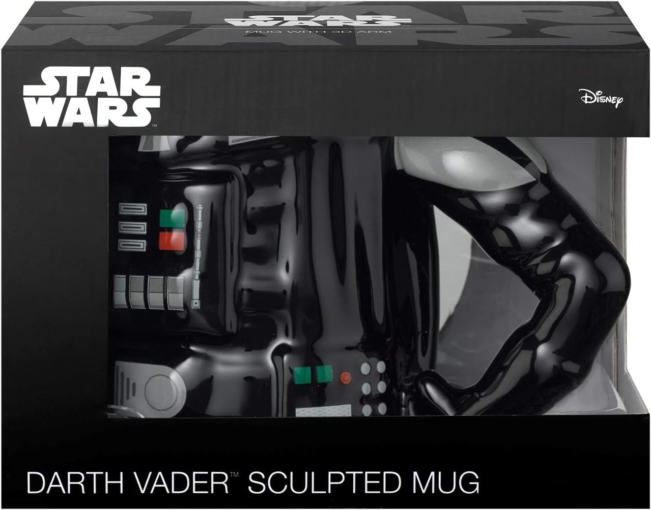 Mug Star Wars Dark Vador 3D avec poignée bras – Image 3