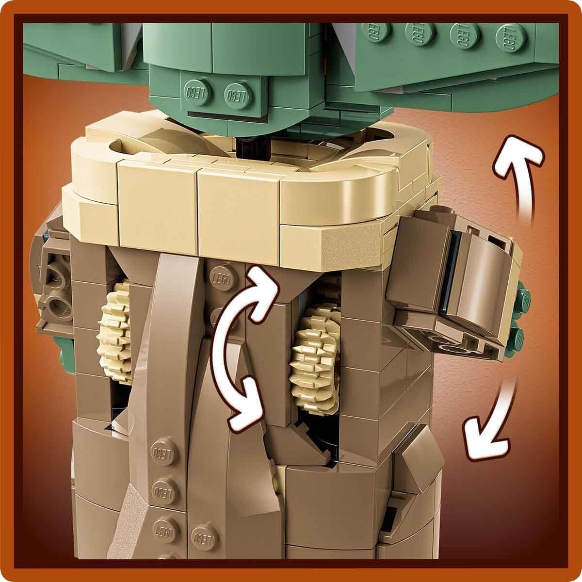Grogu et son landau LEGO Star Wars : The Mandalorian 75403 – Image 8
