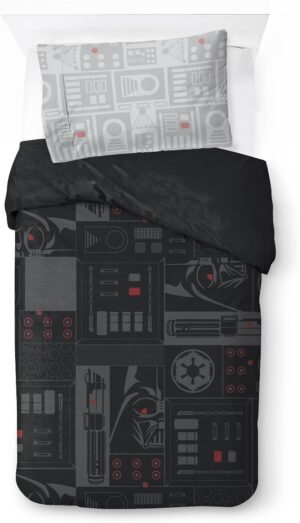 Star Wars Dark Vador housse de couette simple 100% coton avec taie 50 x 70