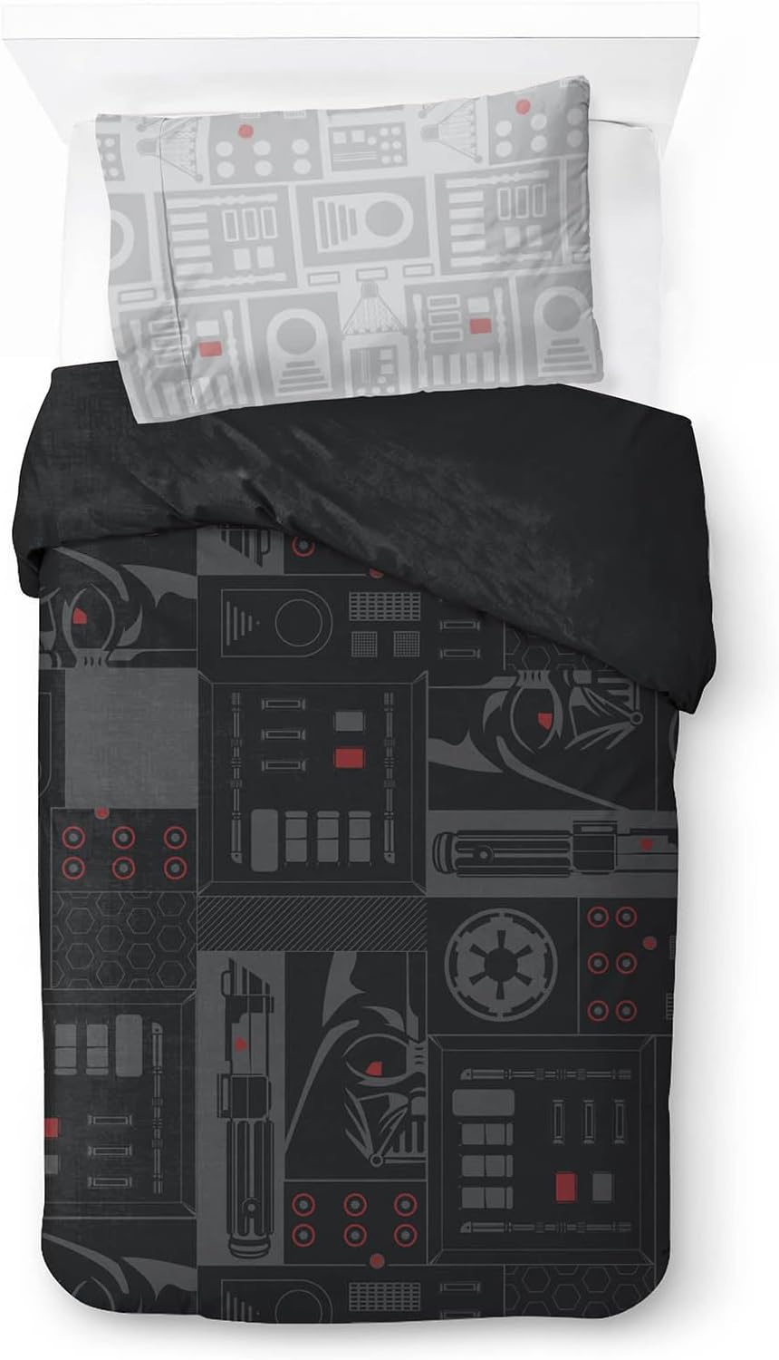 Star Wars Dark Vador housse de couette simple 100% coton avec taie 50 x 70