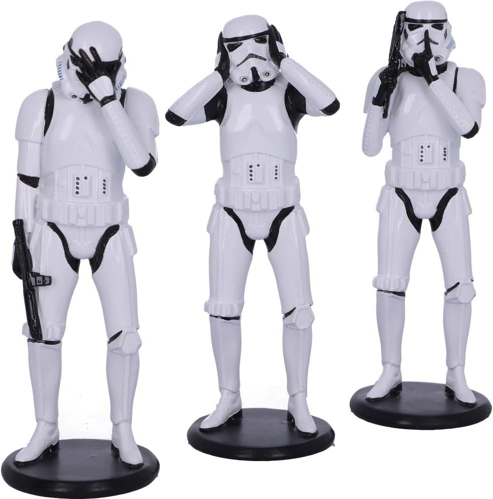 Pack de 3 figurines Star Wars Stormtrooper en résine 14 cm – Image 5
