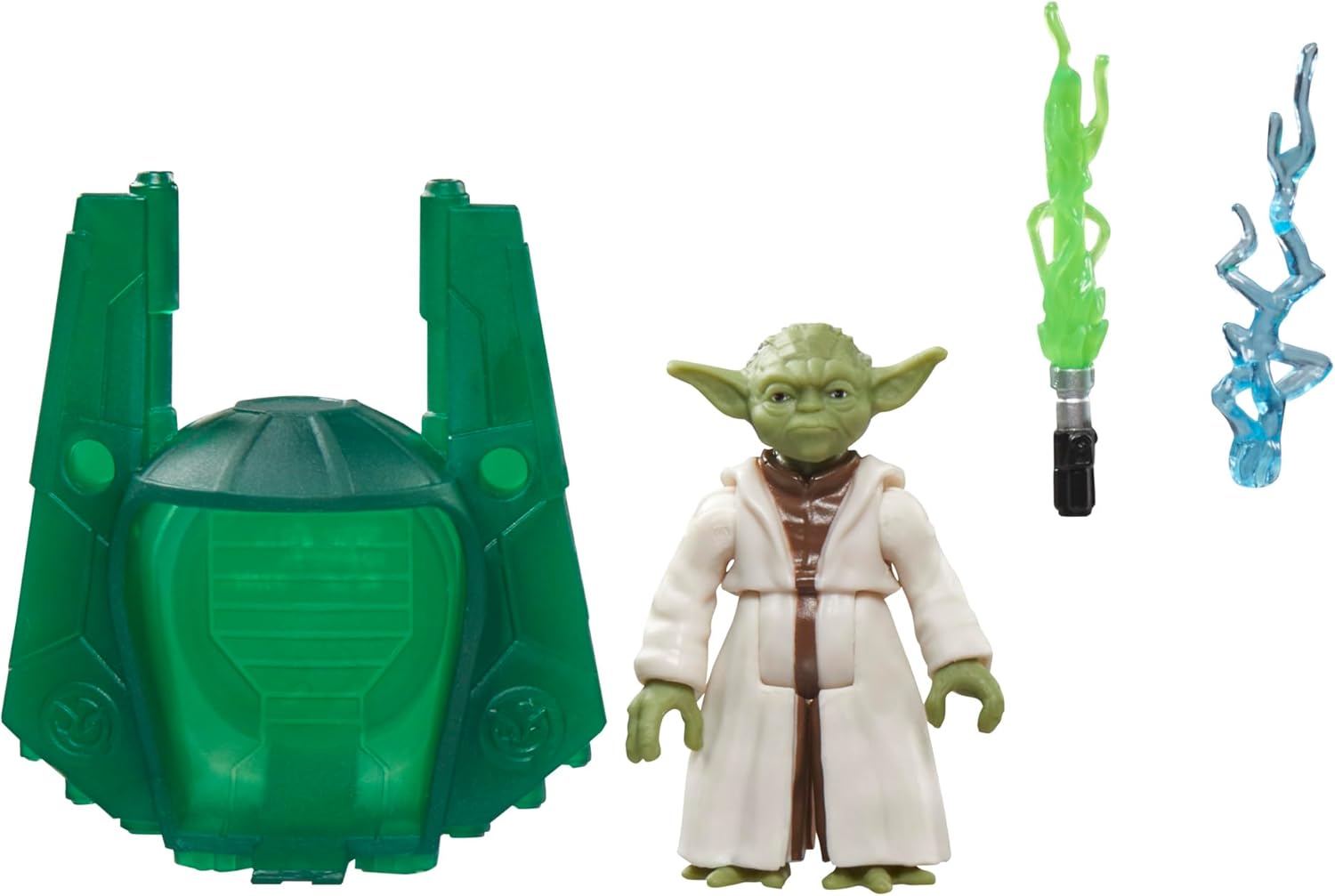 Figurine Star Wars Maître Yoda avec sabre laser 10 cm