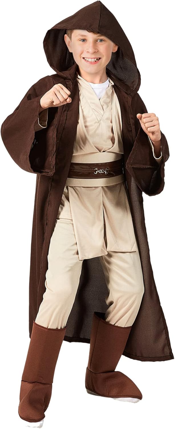 Déguisement Jedi enfant Star Wars avec capuche – Image 5