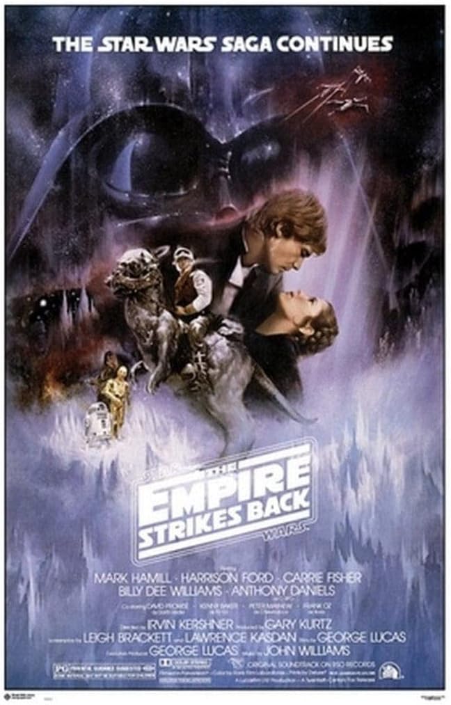 Affiche Star Wars Classic L'Empire contre-attaque 61 x 91,5 cm – Image 3