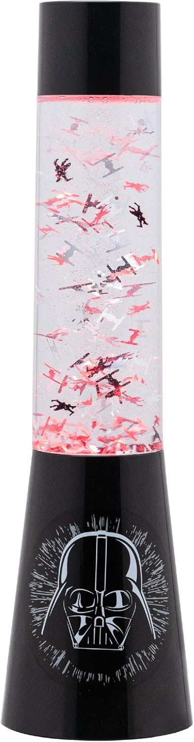 Lampe à liquide Star Wars Étoile de l'Empire noire 33 cm