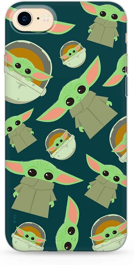 Coque TPU Star Wars Baby Yoda 001 pour iPhone 7/8/SE 2/SE 3