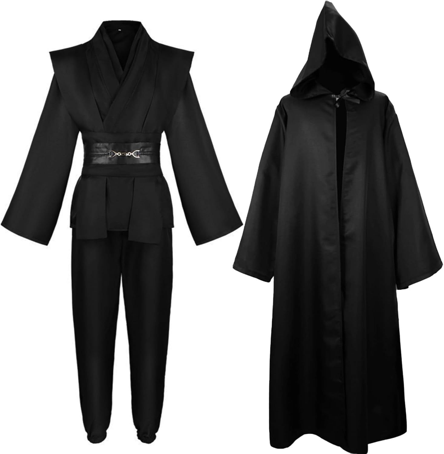 Costume Jedi Star Wars avec manteau à capuche, taille L – Image 5