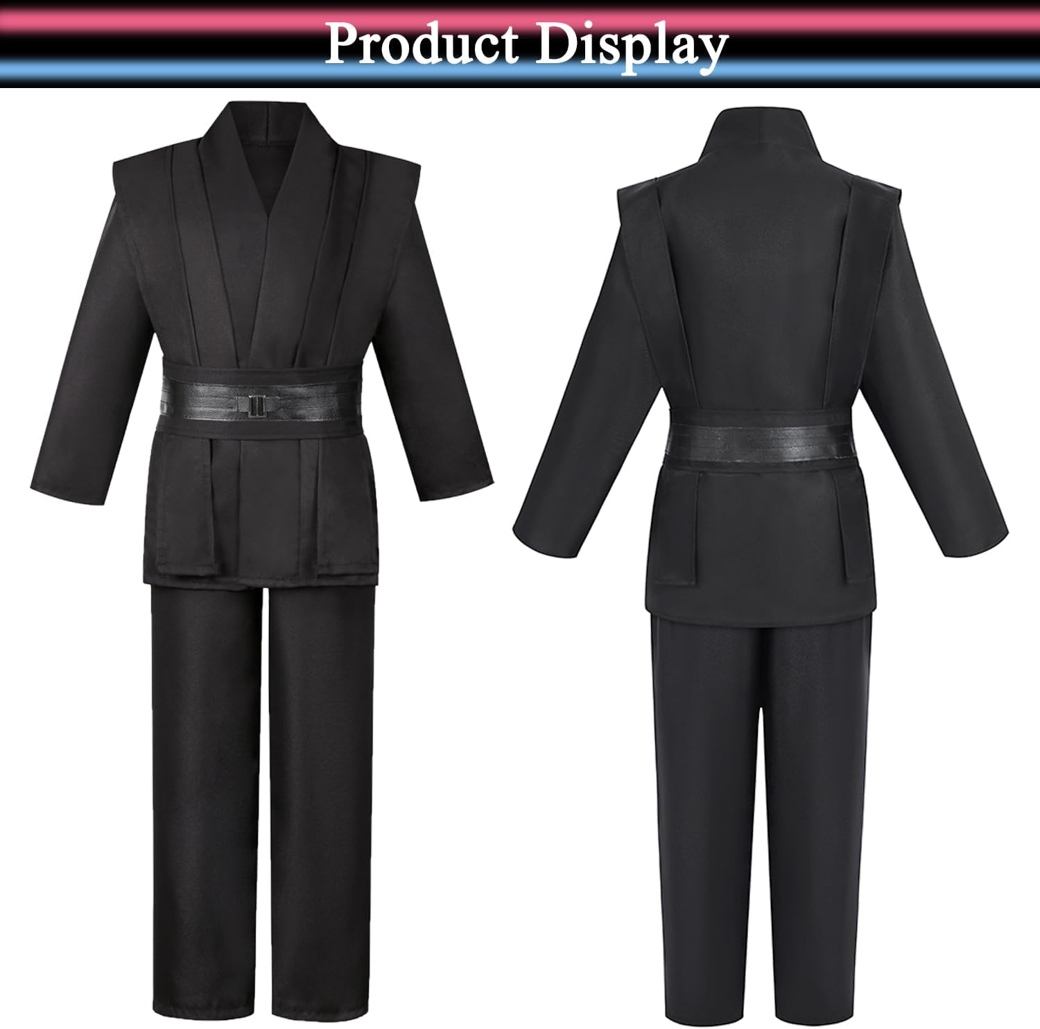 Robe de Jedi Star Wars Obi-Wan Kenobi pour homme avec sabre bleu – Image 4