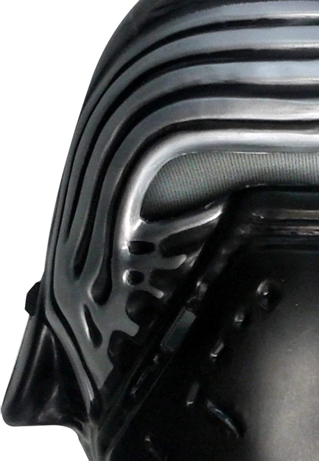 Masque Star Wars Kylo Ren en PVC noir et gris taille unique enfant – Image 3