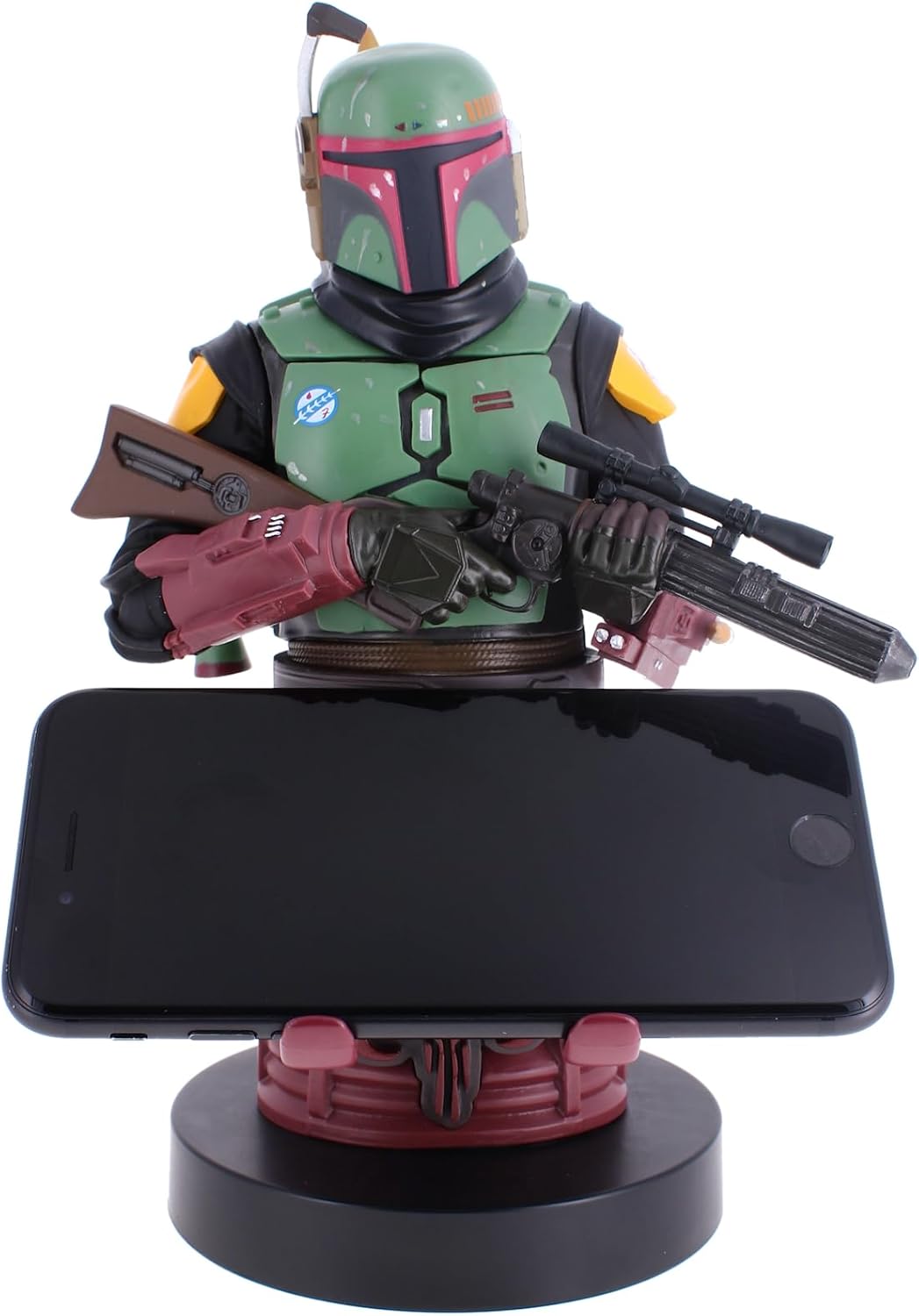 Support Cable Guys Star Wars Boba Fett Le Livre de Boba Fett avec câble USB, 20 cm – Image 2