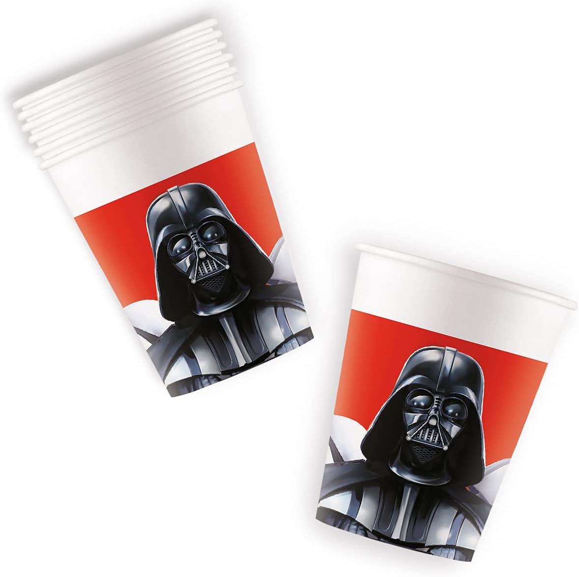 Lot de 8 gobelets Star Wars Final Battle en papier 200 ml – Image 3