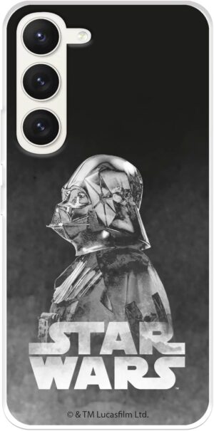 Coque Star Wars Dark Vador noire en silicone souple pour Samsung Galaxy S23