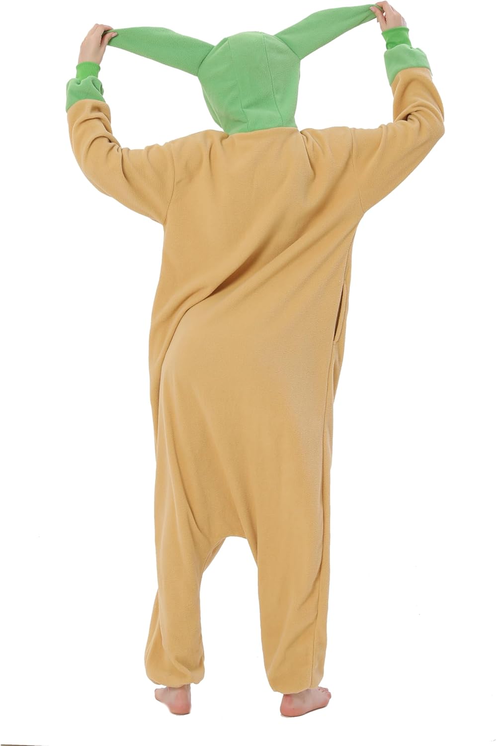 Kigurumi Star Wars Yoda adulte en polaire – Image 7