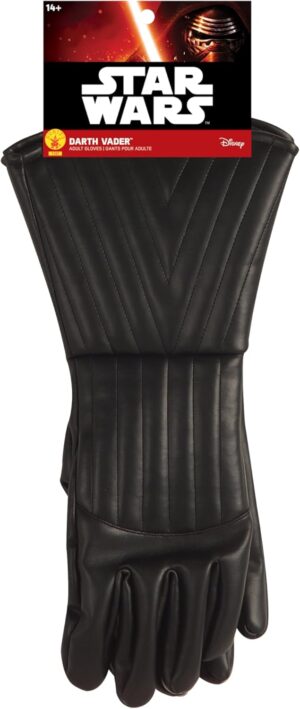 Gants Darth Vader noirs Star Wars taille unique