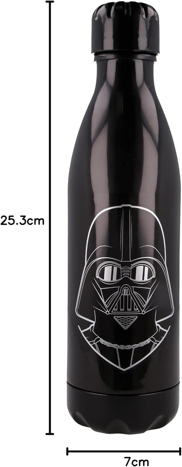 Gourde isotherme transportable STAR WARS Dark Vador 660 noir – Image 3