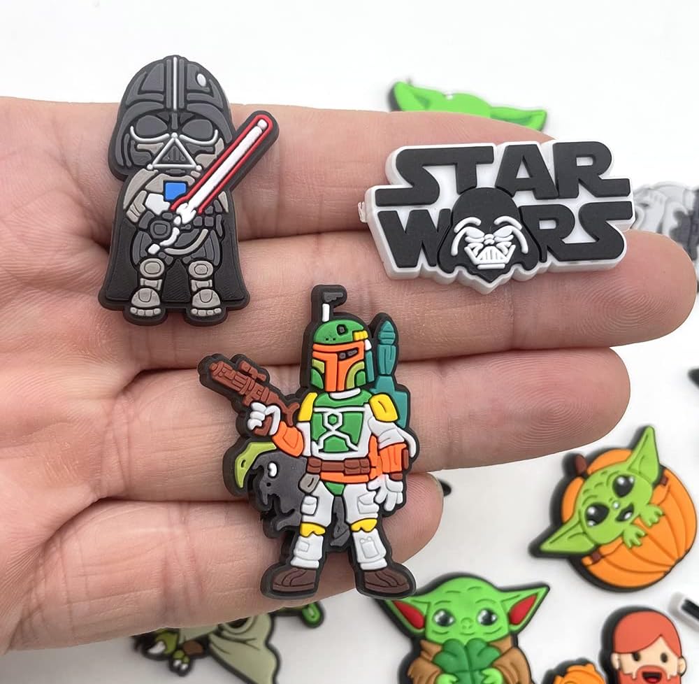 Pendentifs Star Wars en PVC pour sabots et sandales – Image 5