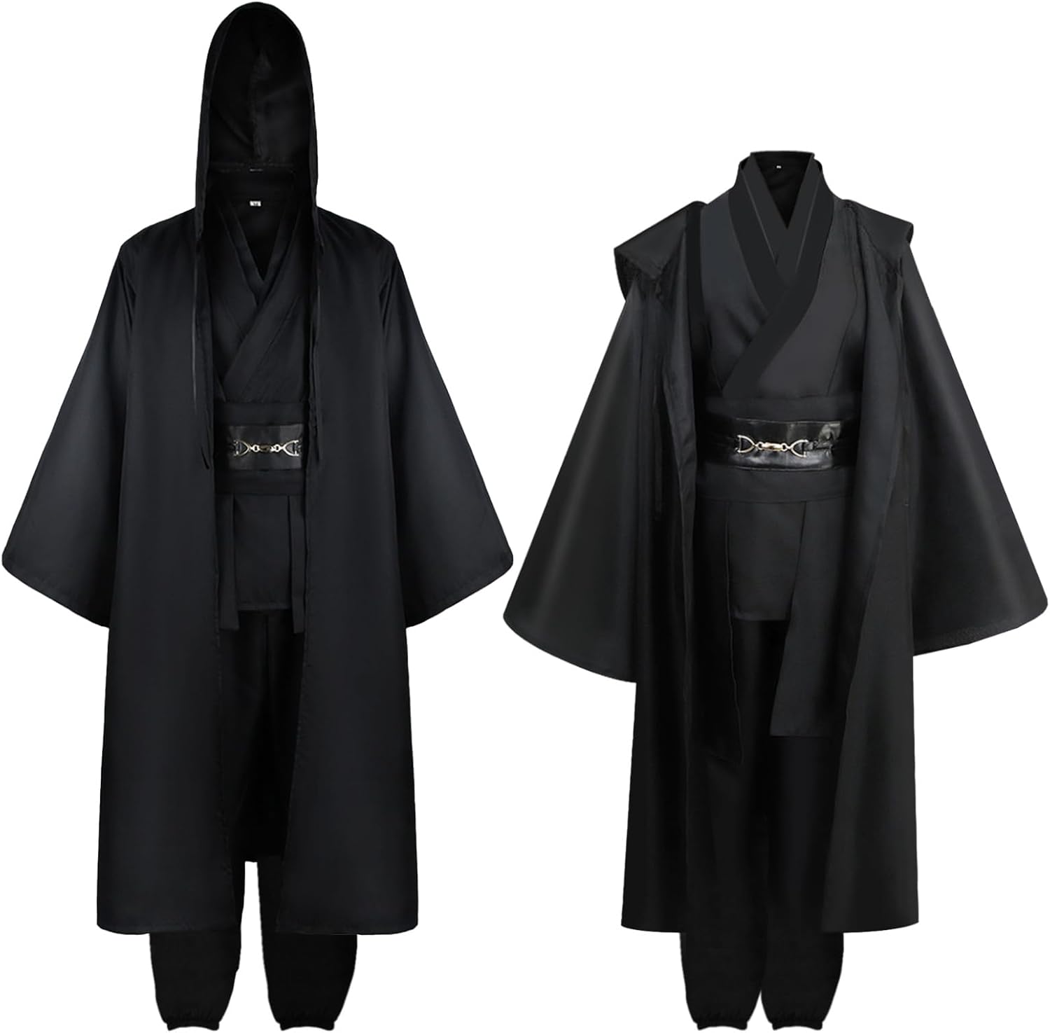 Costume Jedi Star Wars avec manteau à capuche, taille L – Image 6