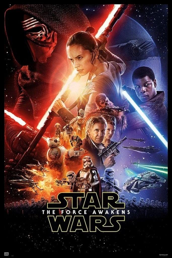 Poster Star Wars VII avec affiche de film – Image 4