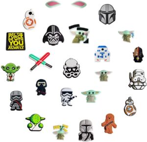 Charm pour chaussure Star Wars avec 23 décorations
