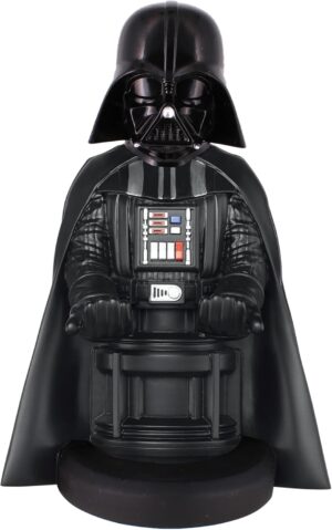 Support Dark Vador Star Wars Cable Guys pour manette ou smartphone, 20 cm