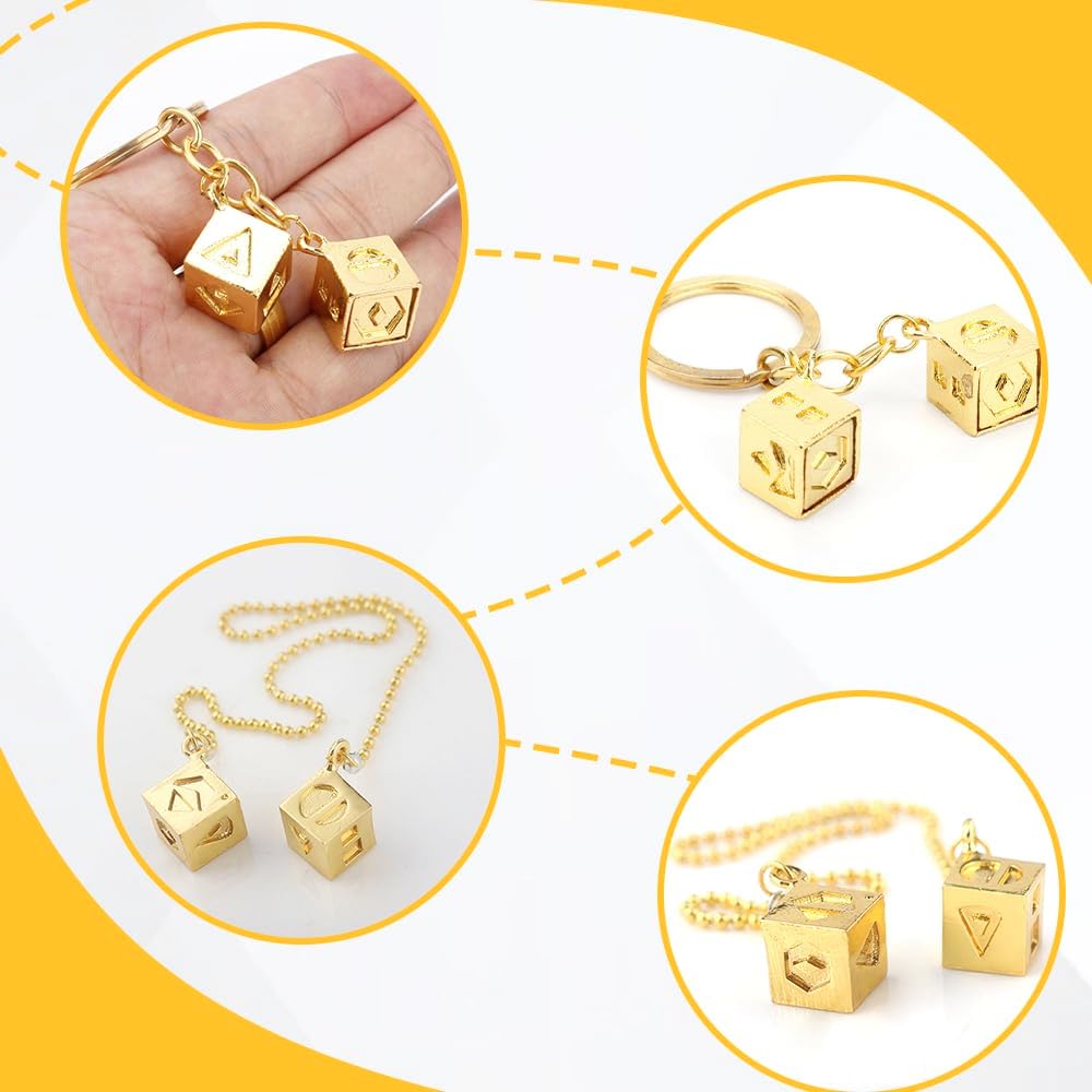 Ensemble Star Wars Han Solo avec 2 porte-bonheur à dés en plaqué or – Image 3
