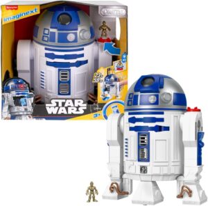 Figurine interactive Star Wars R2-D2 44,5 cm avec clé C-3PO