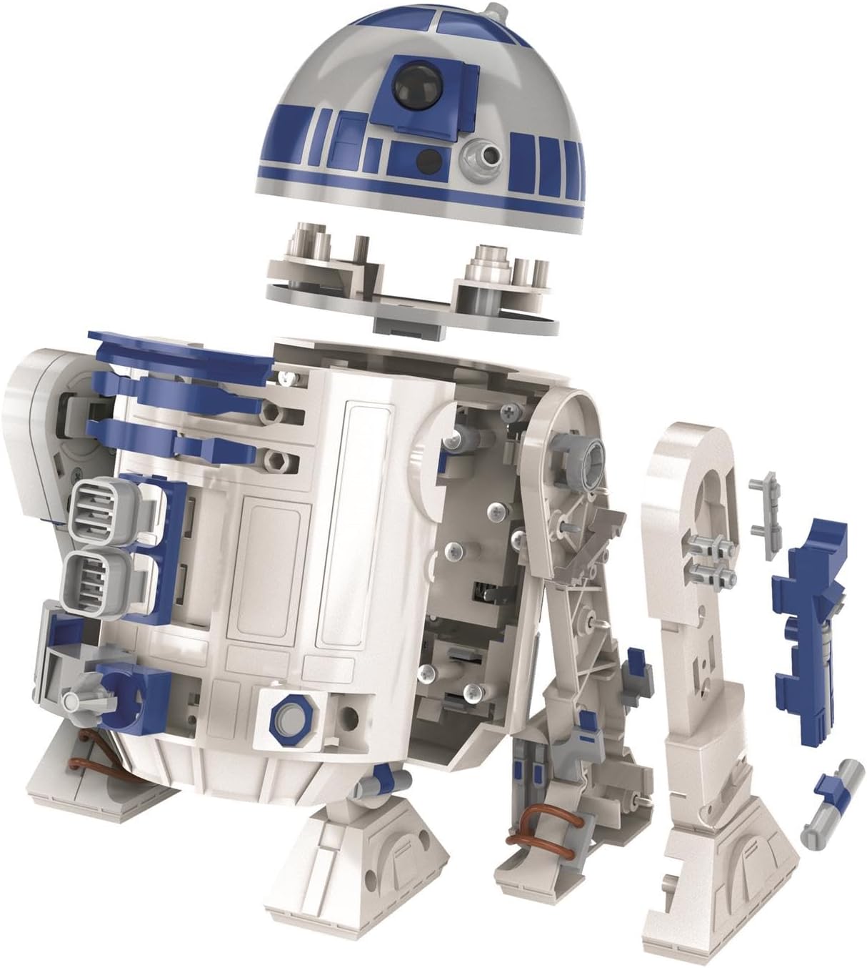 Robot STEM Star Wars R2-D2 à assembler avec 50 pièces, LED et application – Image 4