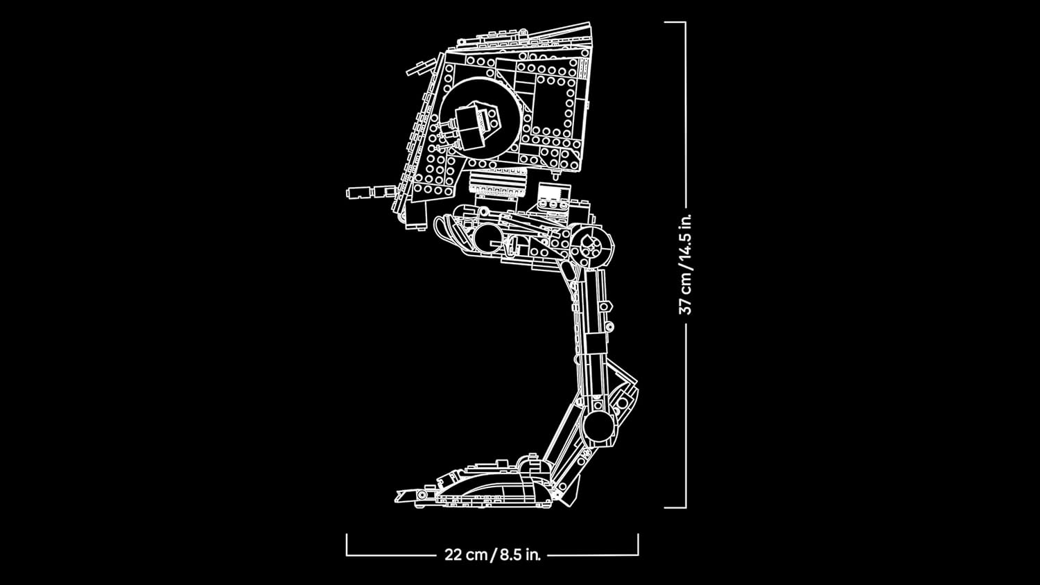 LEGO Star Wars AT-ST 75417, maquette Ultimate Collector Series – Image 7