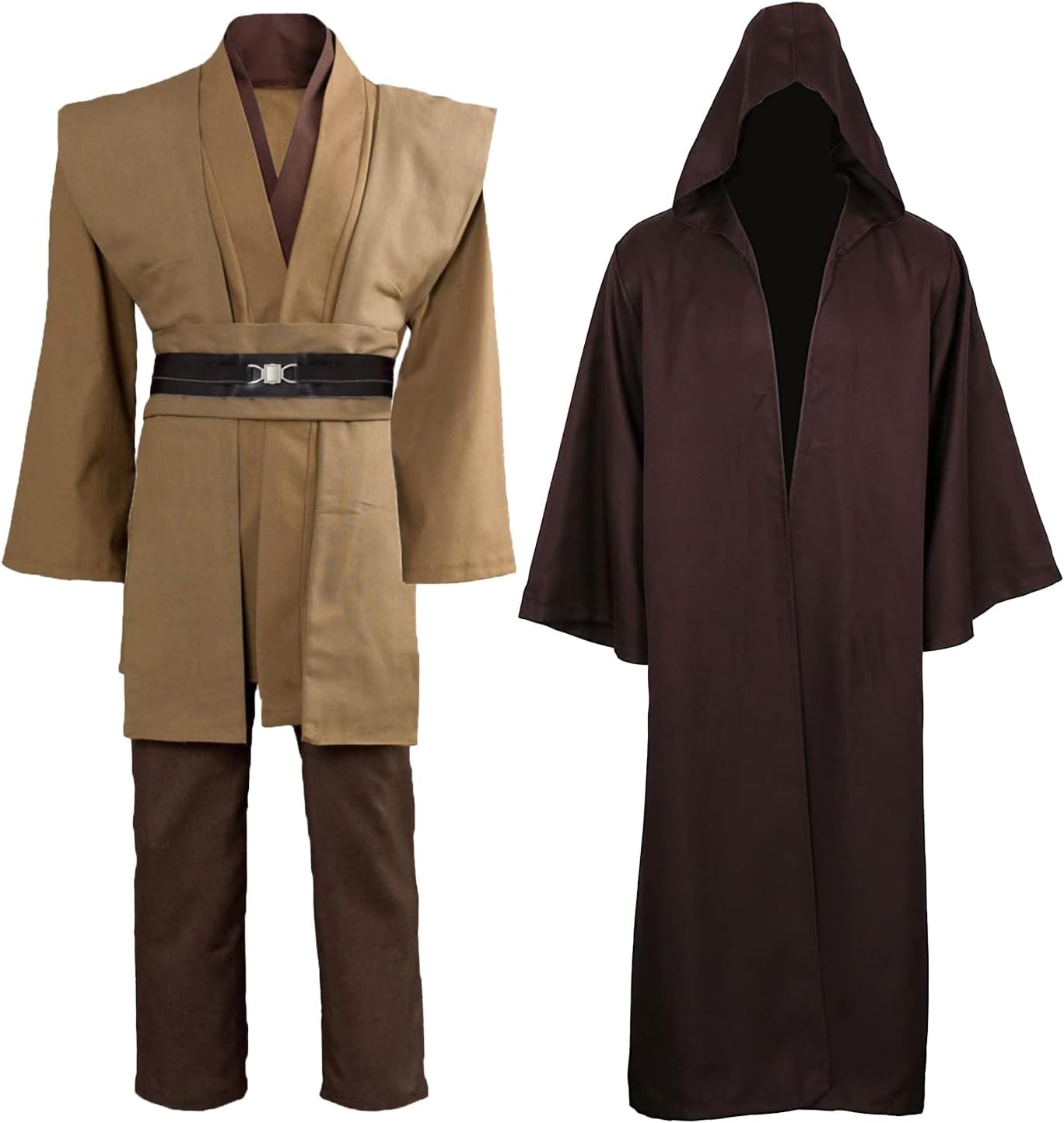 Déguisement Star Wars Jedi à capuche avec ensemble complet – Image 7