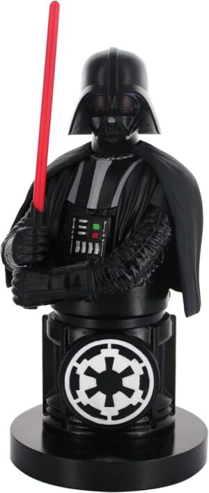 Support Star Wars Dark Vador pour manette ou smartphone avec câble USB et format 20 cm