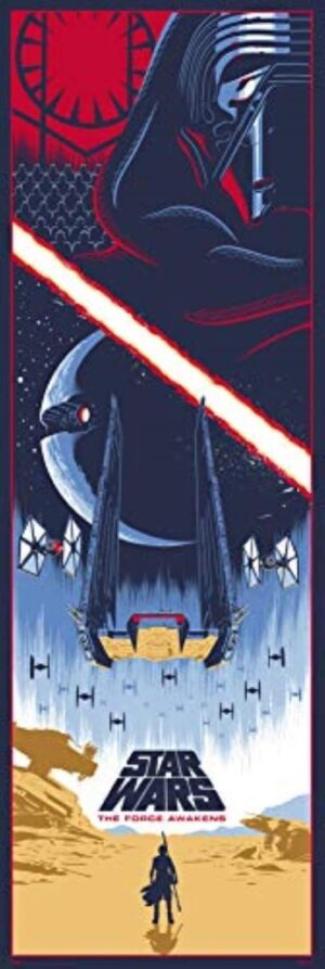 Poster de porte Star Wars Épisode VII en affiche murale décorative