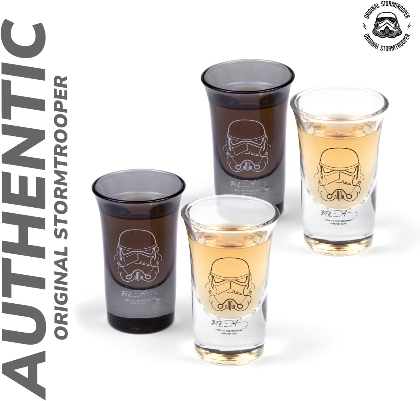Star Wars Stormtrooper, coffret de 4 verres à shot 50 ml – Image 4