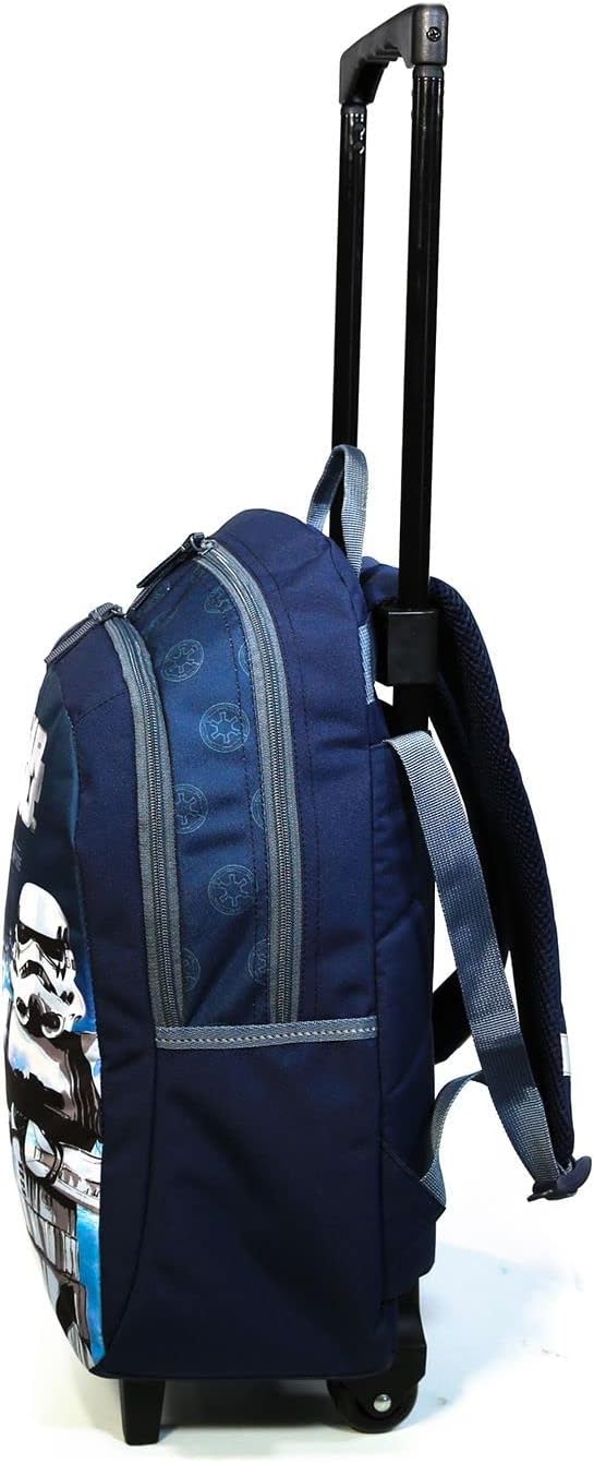 Sac à dos à roulettes Star Wars Stormtroopers bleu Bagtrotter – Image 4
