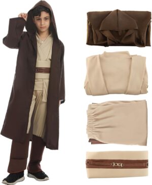 Robe Jedi Star Wars à capuche pour enfant