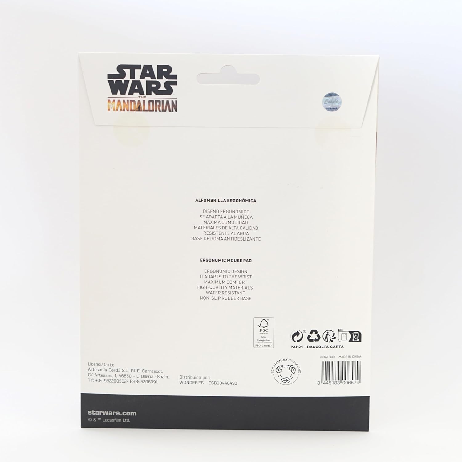 Tapis de souris ergonomique Star Wars Grogu Baby Yoda – Image 6