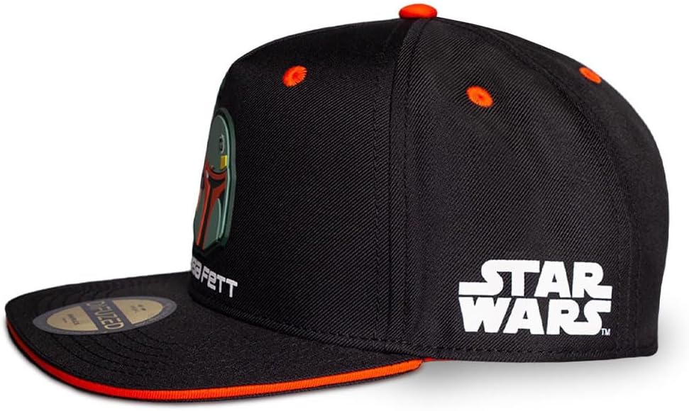 Casquette snapback Boba Fett The Mandalorian rouge taille unique garçon – Image 3