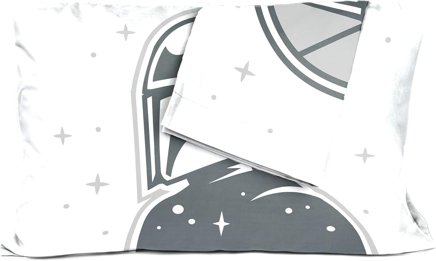 Taies d’oreiller Star Wars The Mandalorian The Cutest Bounty en 100 % coton, lot de 2 – Image 5