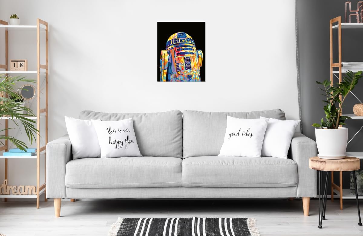 Peinture par numéros CreArt Star Wars R2D2 24 x 30 cm Ravensburger – Image 3