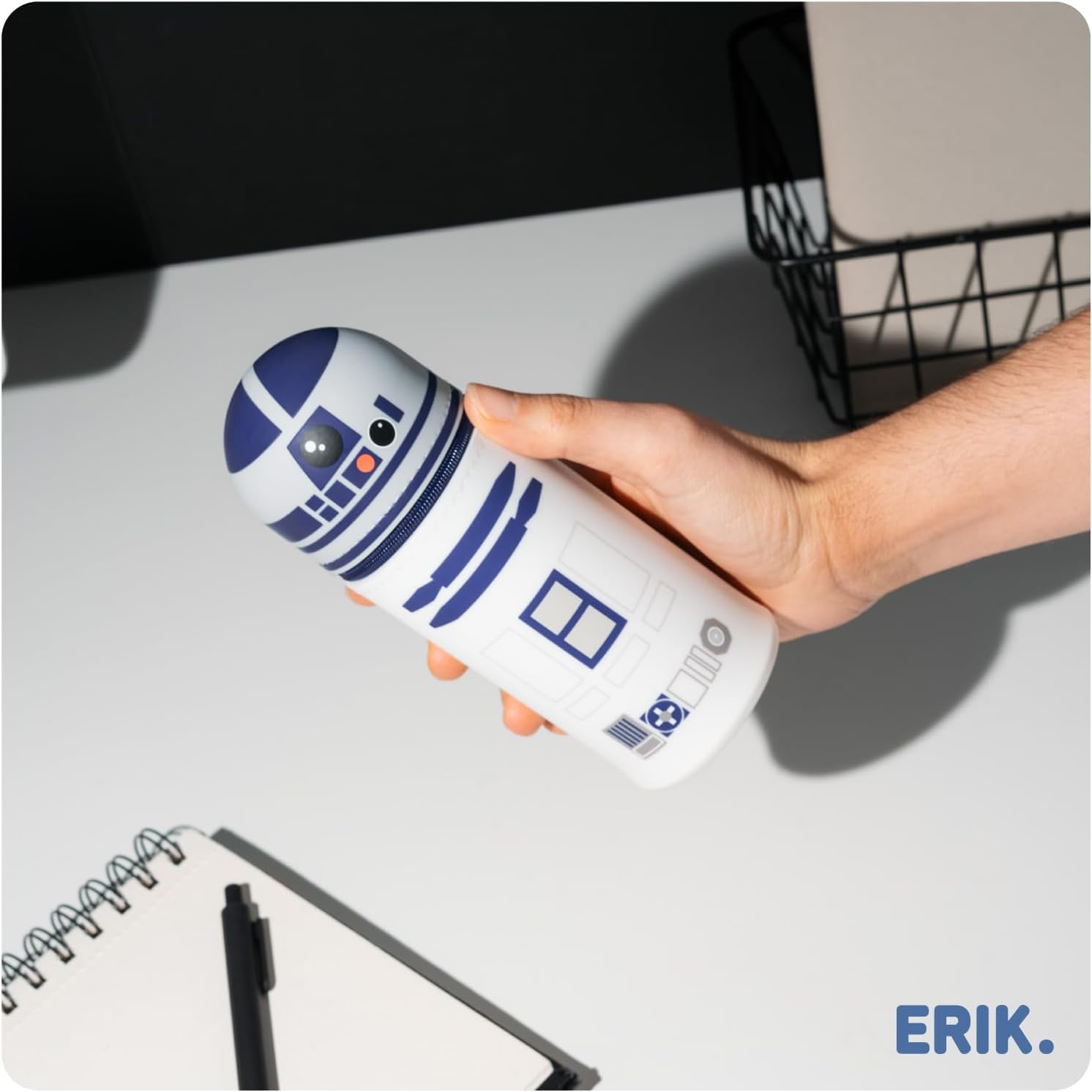 Trousse Star Wars R2-D2 3D extensible en silicone – Image 6