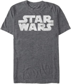 Chemise Star Wars grise à logo graphique simplifié pour homme