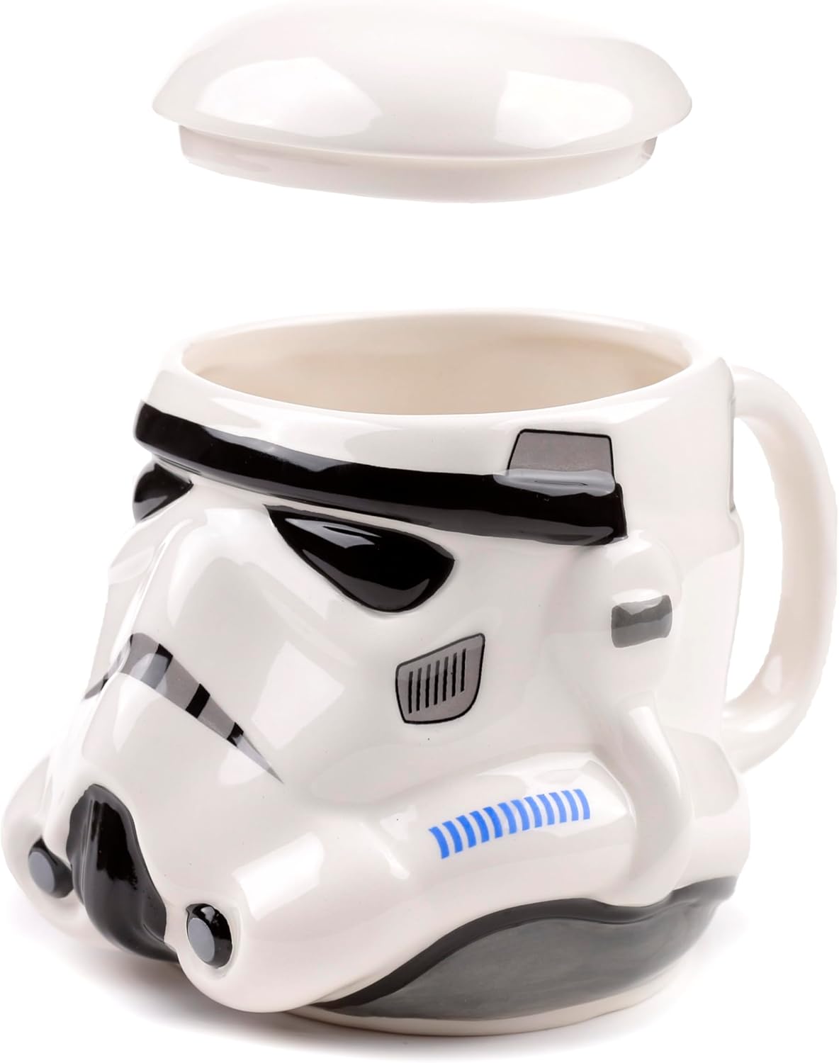 Mug en céramique avec couvercle The Original Stormtrooper, casque – Image 6
