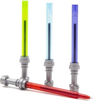 Pack multicolore de 4 stylos gel sabre laser LEGO Star Wars