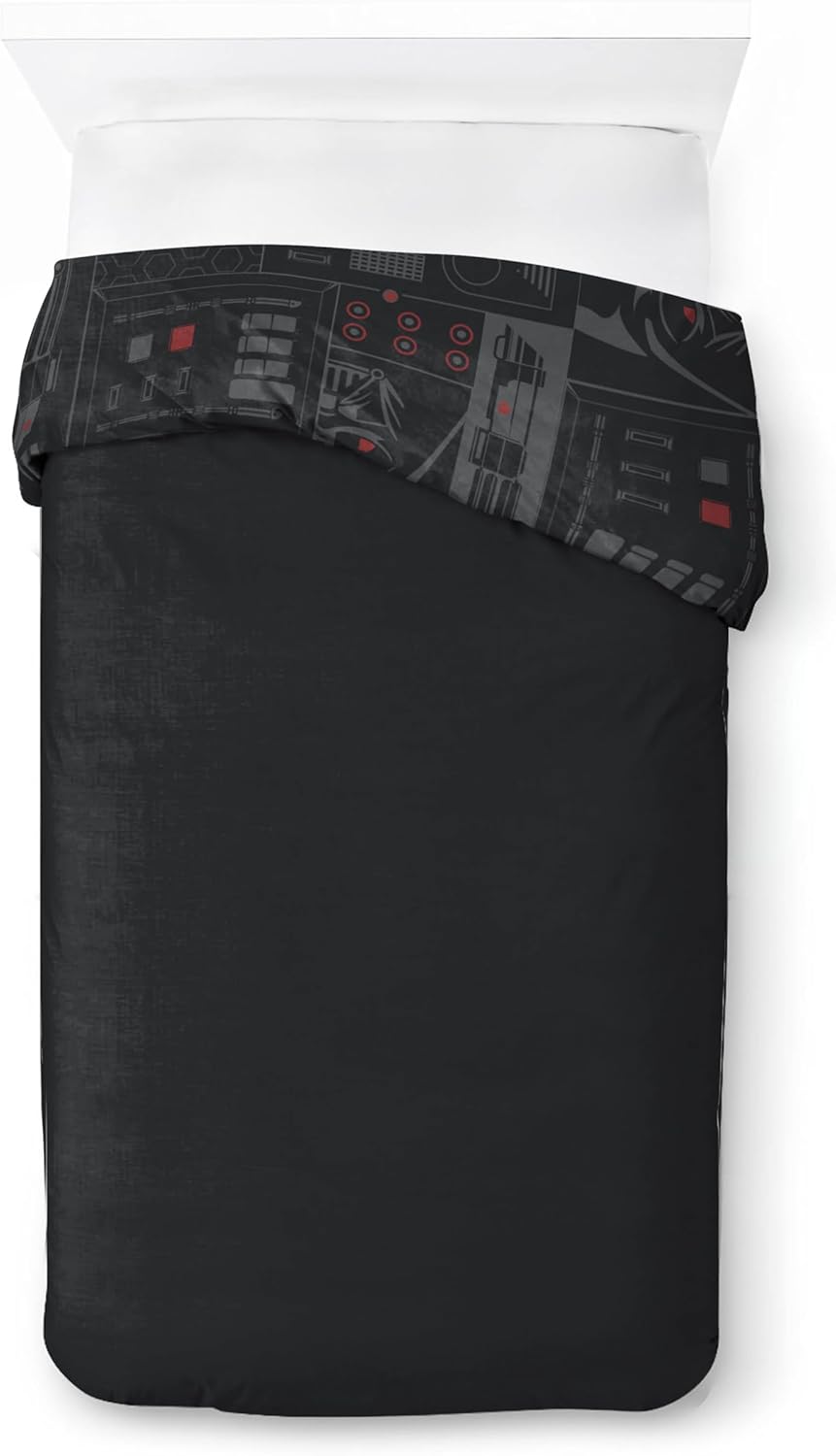 Star Wars Dark Vador housse de couette simple 100% coton avec taie 50 x 70 – Image 3